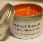Natural Beeswax Candle - W..